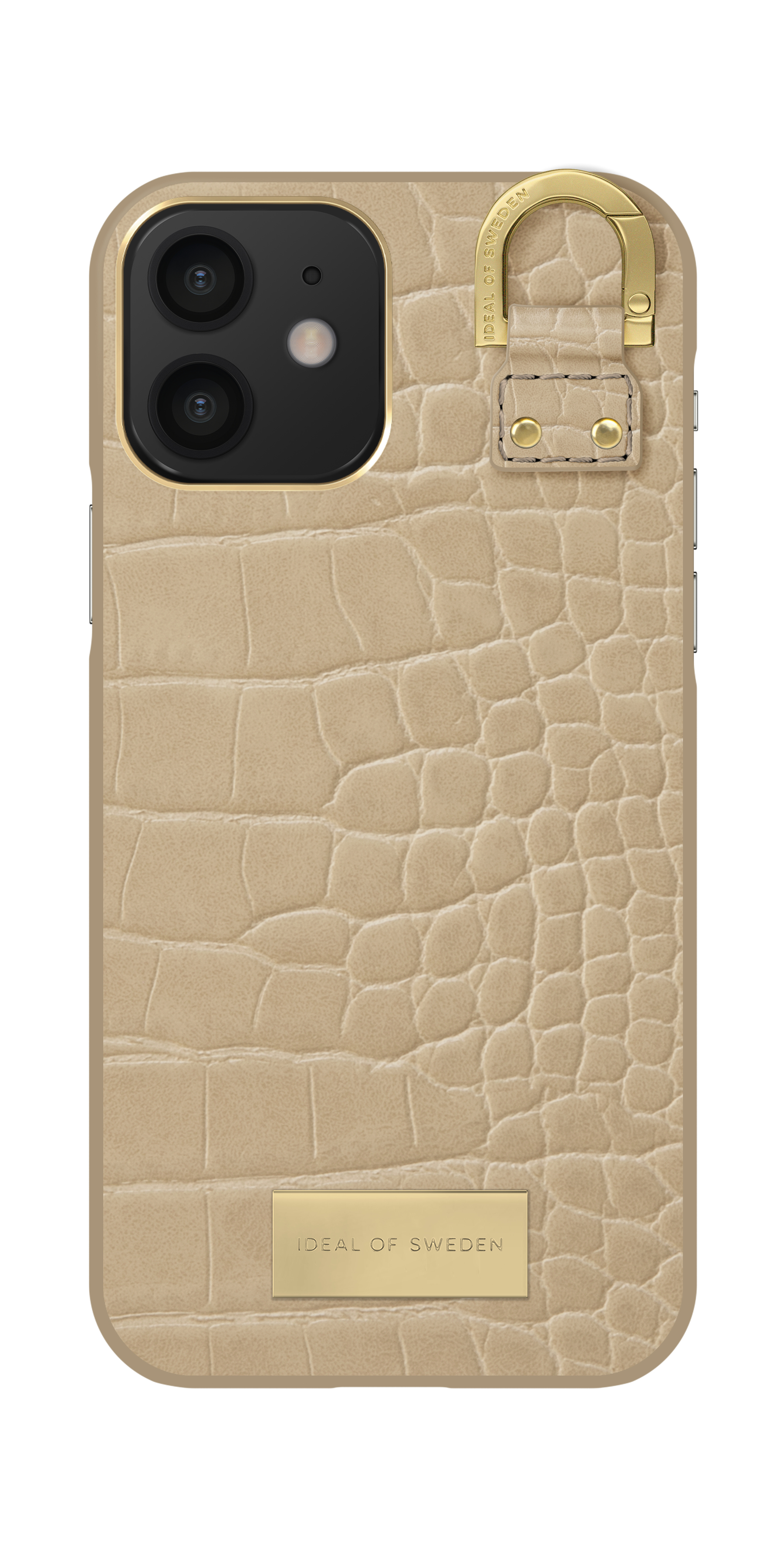 iDeal of Sweden Atelier Case iPhone 12/12P Warm Beige Croco – image 5