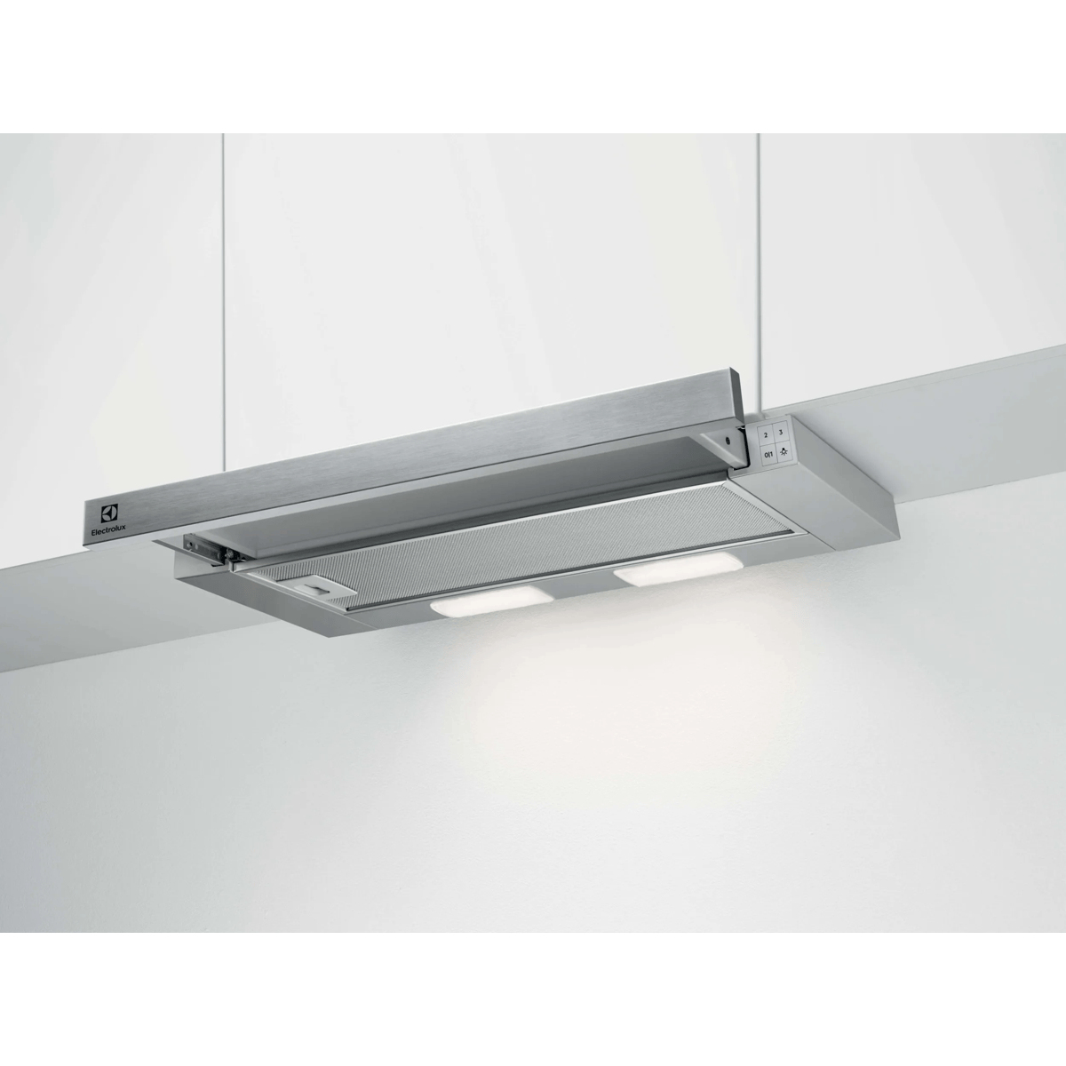 Electrolux LFP226S Semi built-in (pull out) Grey, Stainless steel 330 m³/h