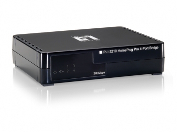 LevelOne PLI-3210 network switch Managed Black