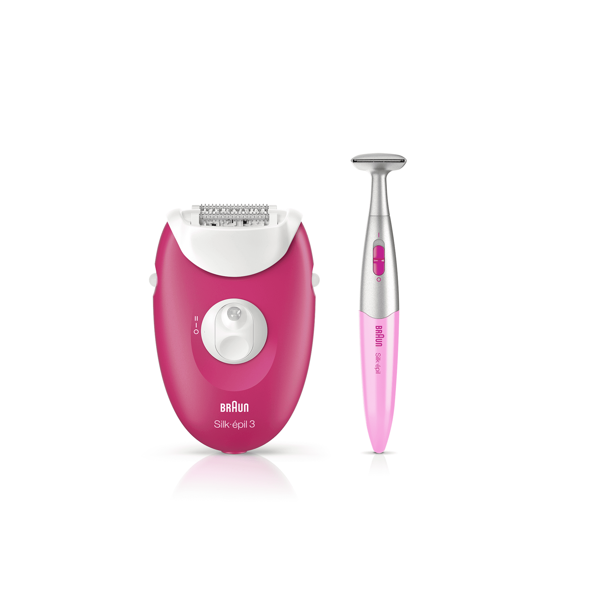 Braun Silk-épil 3 81646956 epilator 20 tweezers White, Pink – image 5