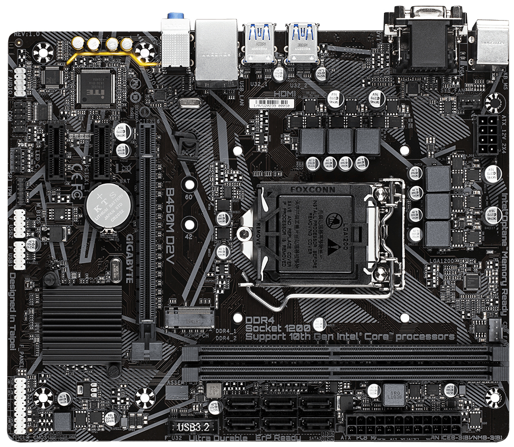 GIGABYTE B460M D2V – image 2