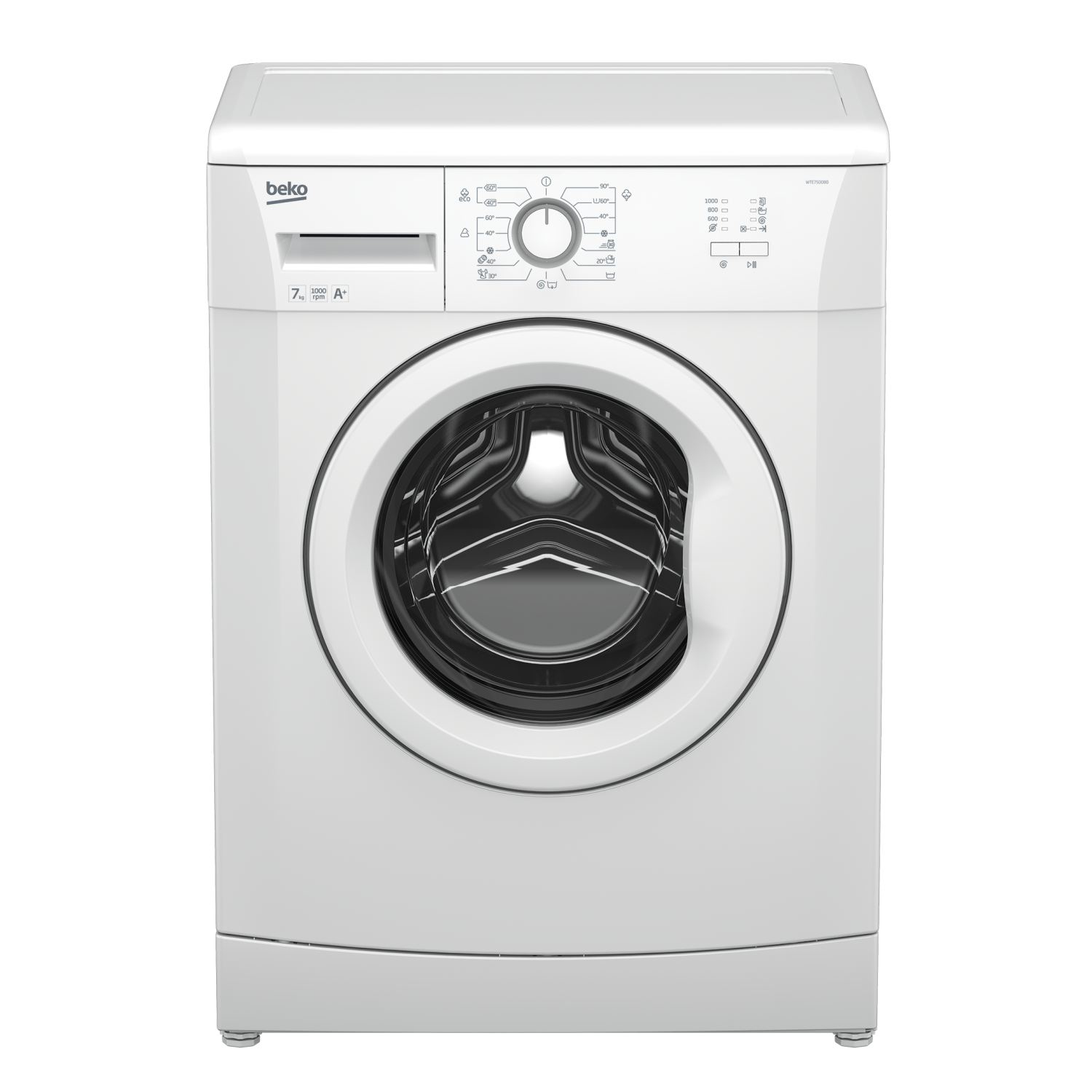 Beko WTE7500B0 washing machine Front-load