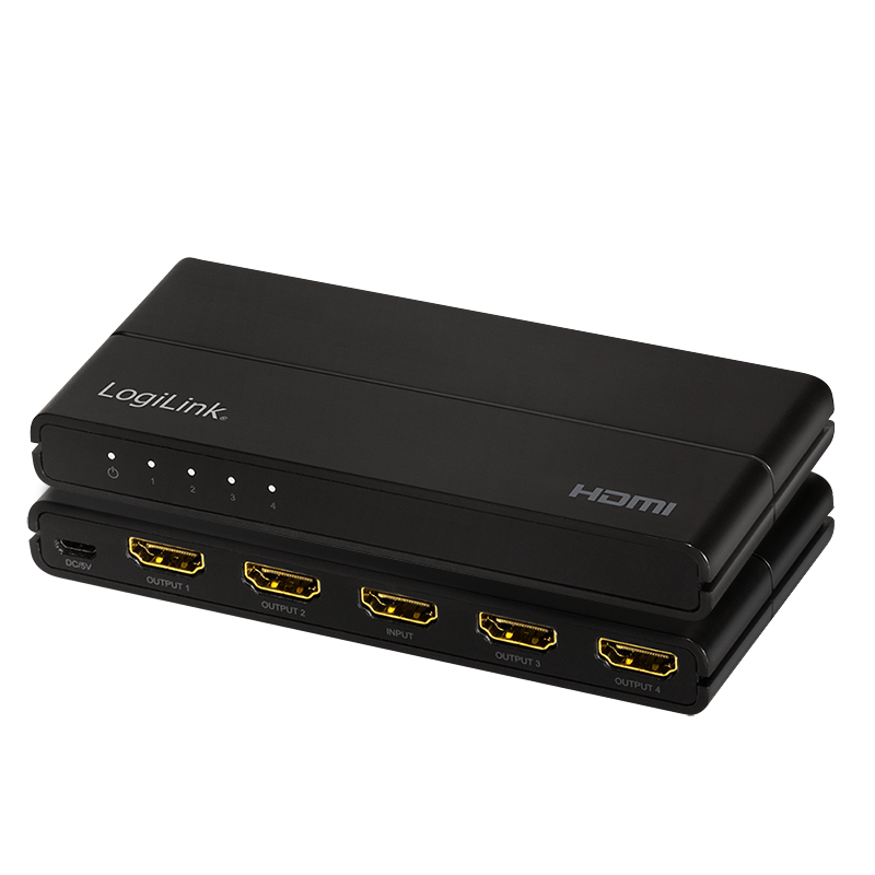 LogiLink HD0037 video splitter HDMI 4x HDMI – image 3