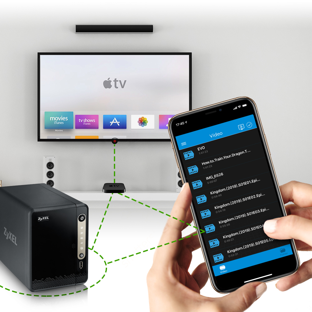 Zyxel NAS326 NAS Mini Tower Marvell Armada 380 – image 7
