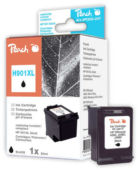 Peach 313867 ink cartridge 1 pc(s) Black