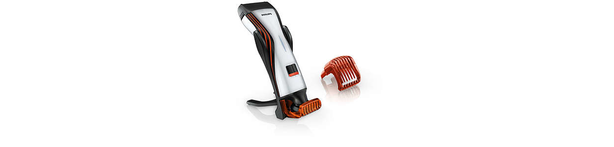 Philips Norelco StyleShaver QS6141/41 men's shaver Foil shaver Trimmer Orange, Silver – image 4