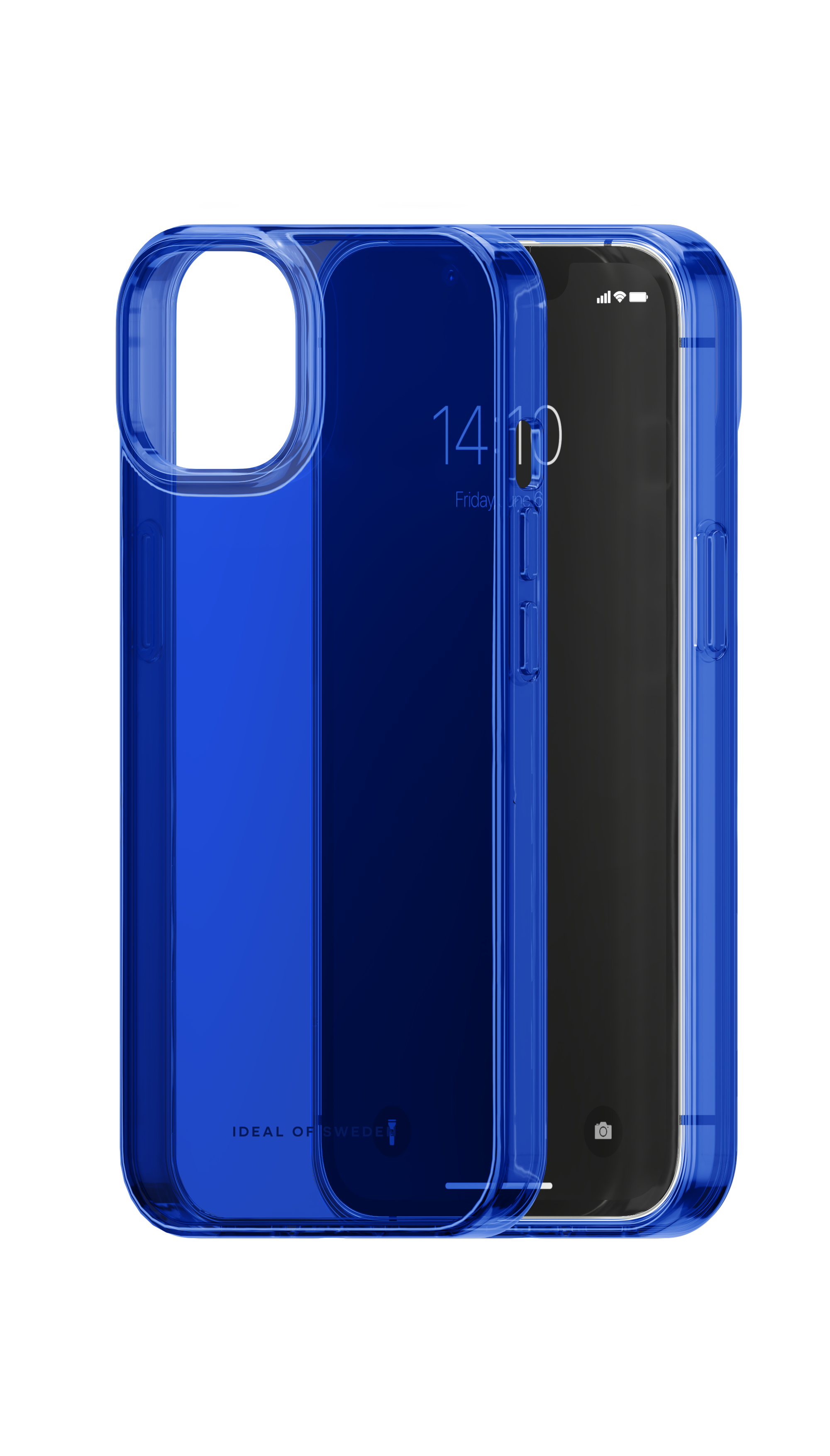 iDeal of Sweden Clear Case iPhone 13/14 Cobalt Blue – image 5