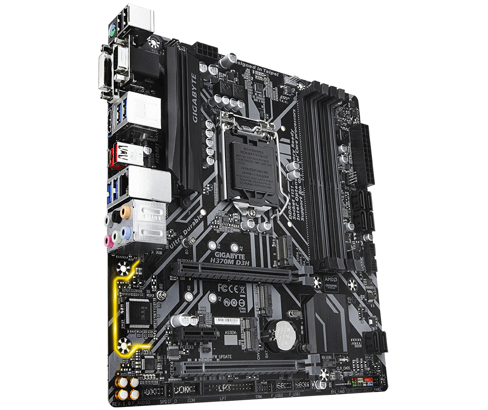 GIGABYTE H370M D3H – image 3