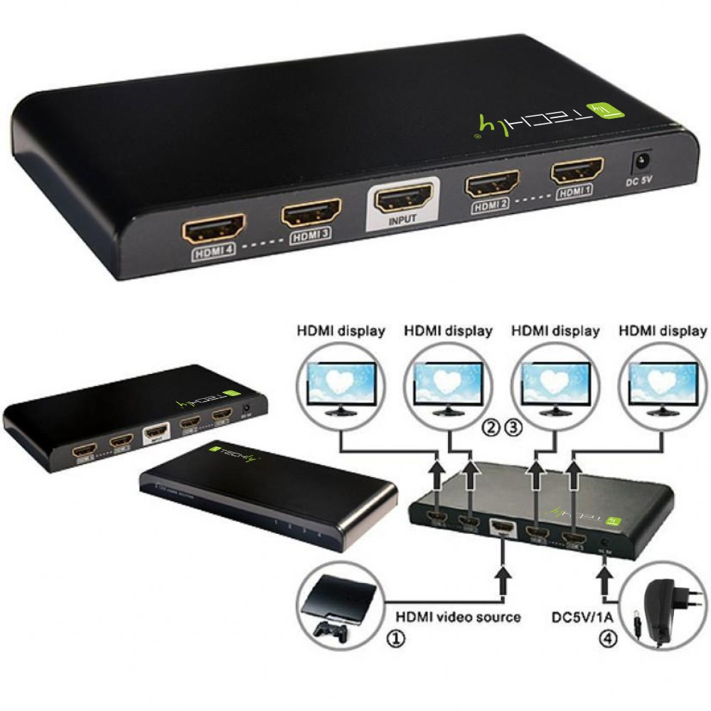 Techly IDATA HDMI-4K4 – image 4