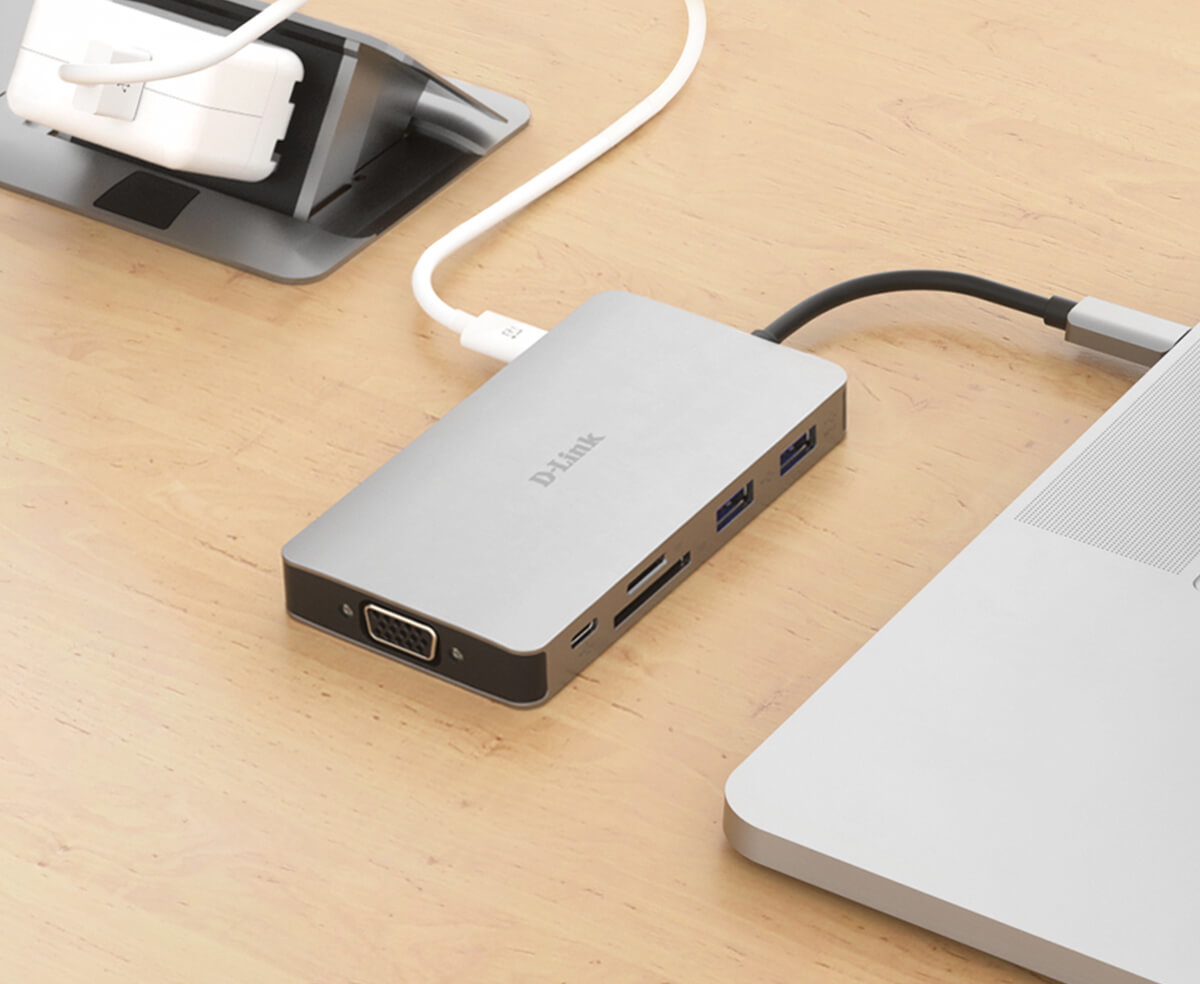 D-Link DUB-M910 laptop dock/port replicator Wired USB 3.2 Gen 1 (3.1 Gen 1) Type-C Grey – image 5