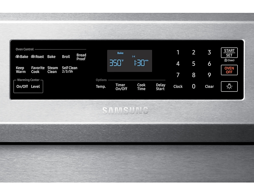 Samsung NE59R6631SS cooker Freestanding cooker Electric Stainless steel – image 8