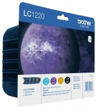 Brother LC1220 ink cartridge 4 pc(s) Original Black, Cyan, Magenta, Yellow