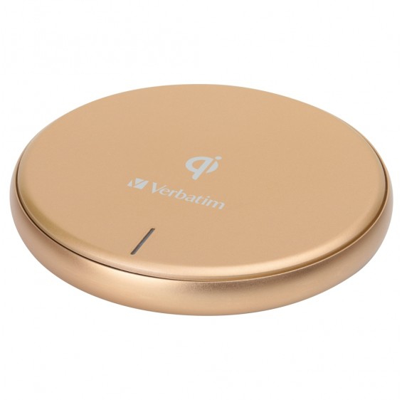 Verbatim 65795 mobile device charger Smartphone Gold Wireless charging Fast charging – image 2