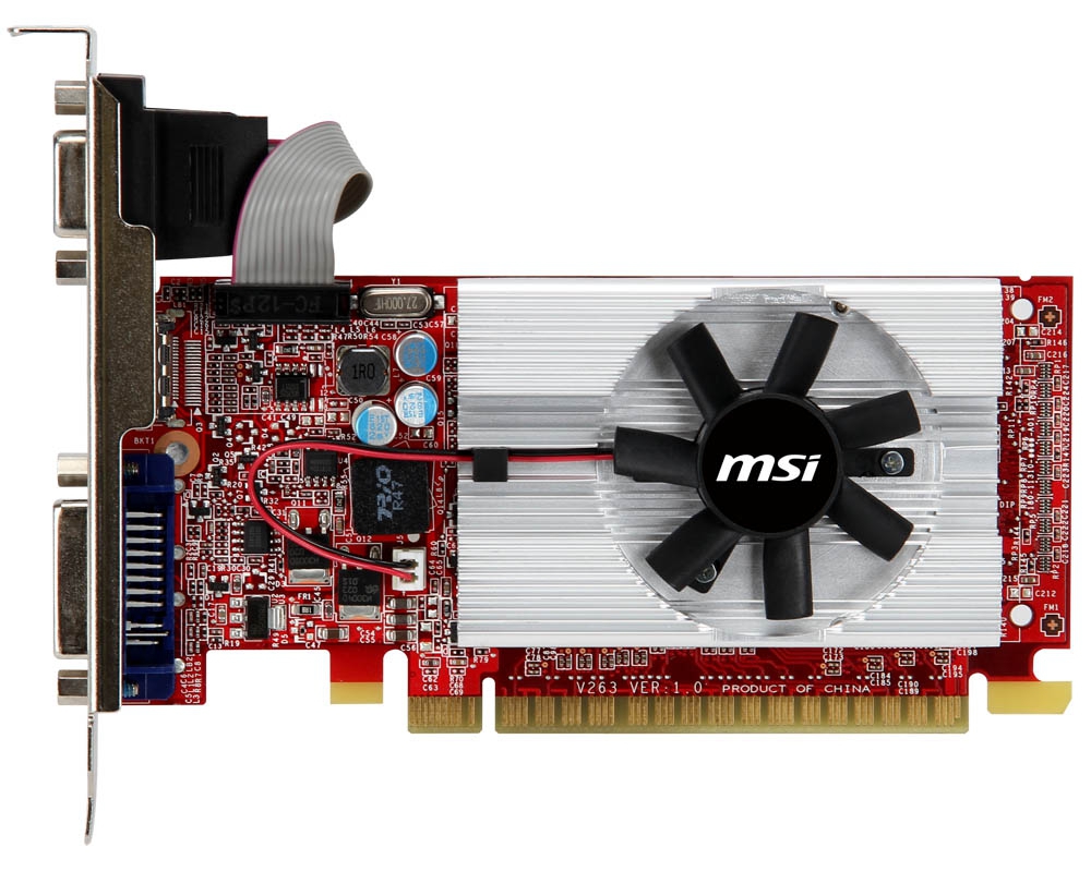 MSI N520GT-MD2GD3/LP graphics card NVIDIA GeForce GT 520 – image 4