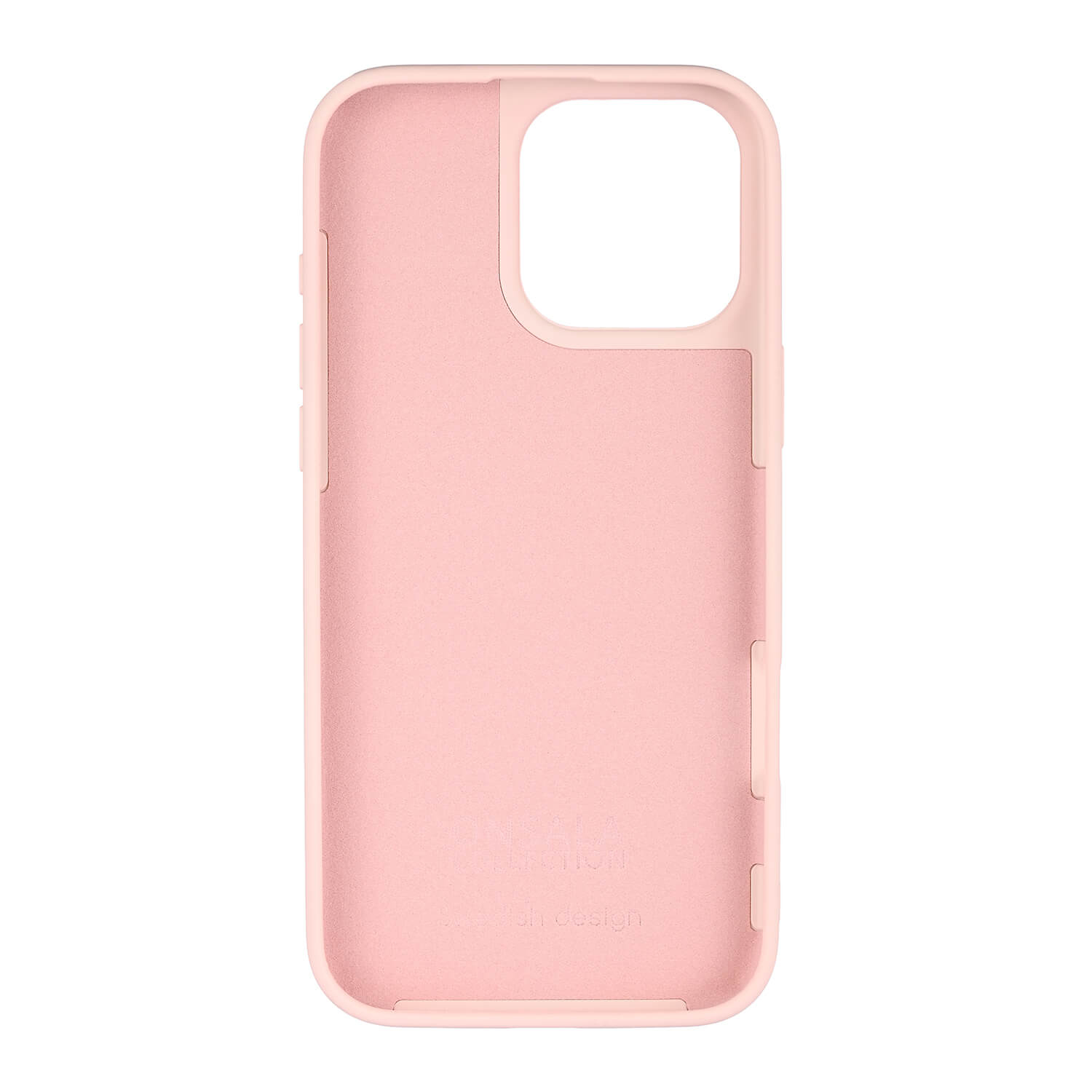 Onsala Phone Case with Silicone Feel Chalk Pink - iPhone 16 Pro Max – image 3