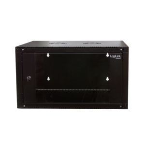 LogiLink W15E66B rack cabinet 15U Wall mounted rack Black – image 2