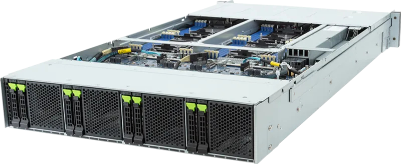 GIGABYTE H263-S64-IAW1 Intel C741 LGA 4677 (Socket E) Rack (2U) Black, Steel – image 2