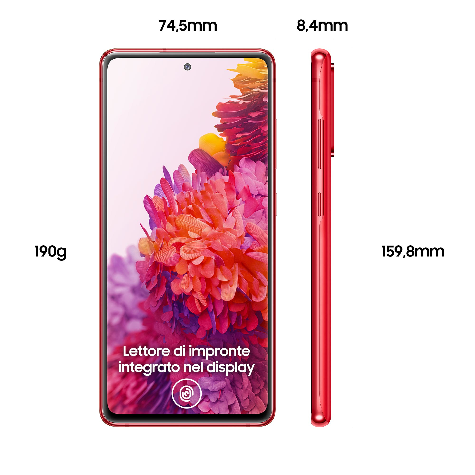 Samsung Galaxy S20 FE SM-G780GZRDEUE smartphone – image 3
