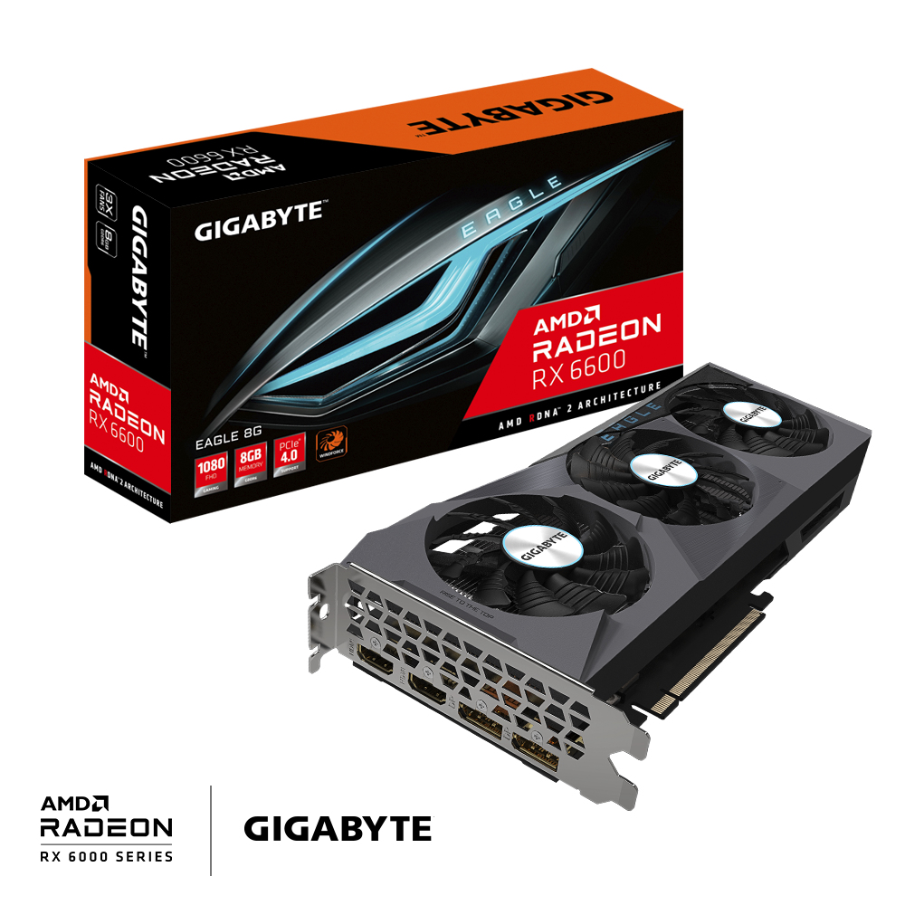 GIGABYTE Radeon RX 6600 EAGLE 8G – image 9