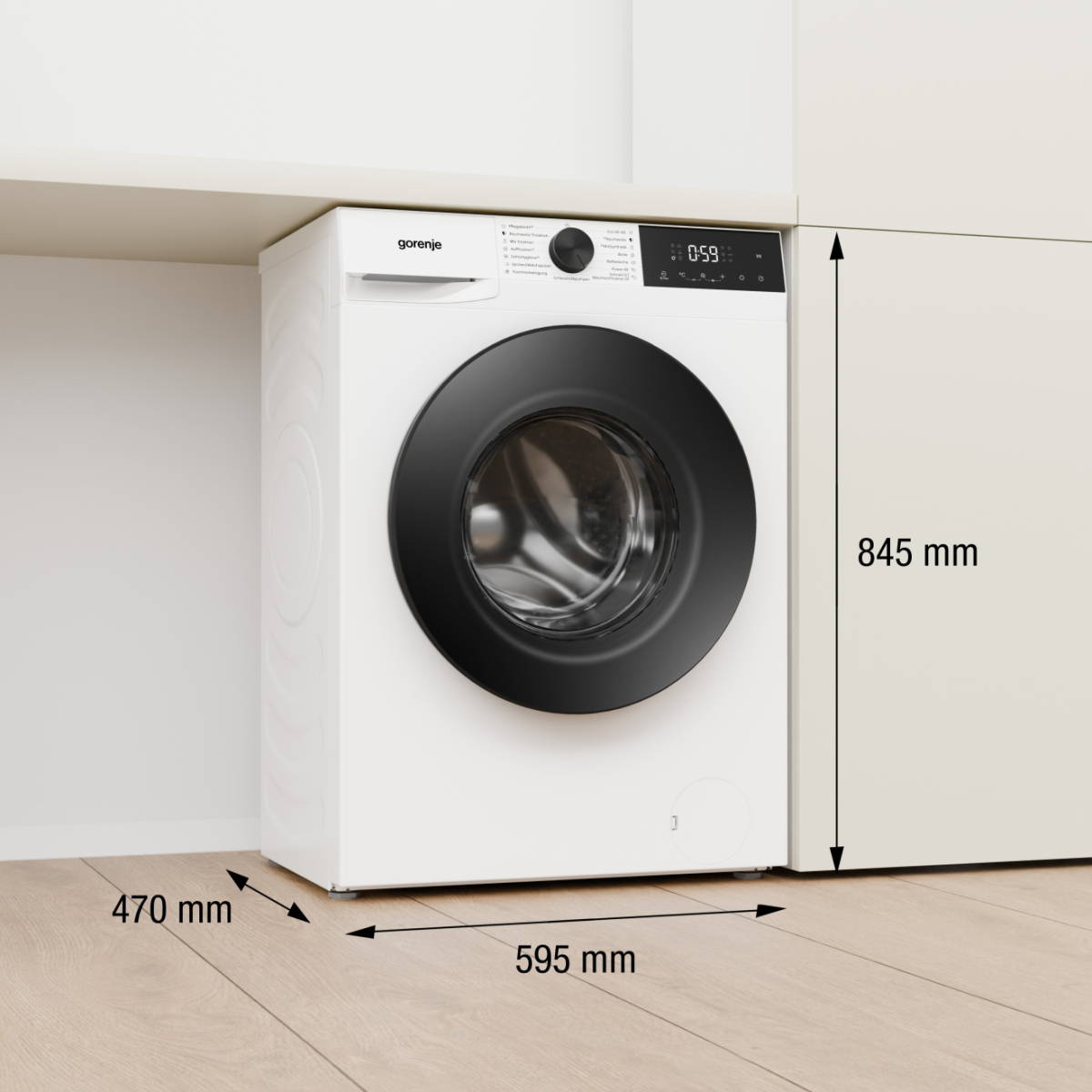 Gorenje WD5G2PS954A1DP2 washer dryer Freestanding Front-load White – image 2