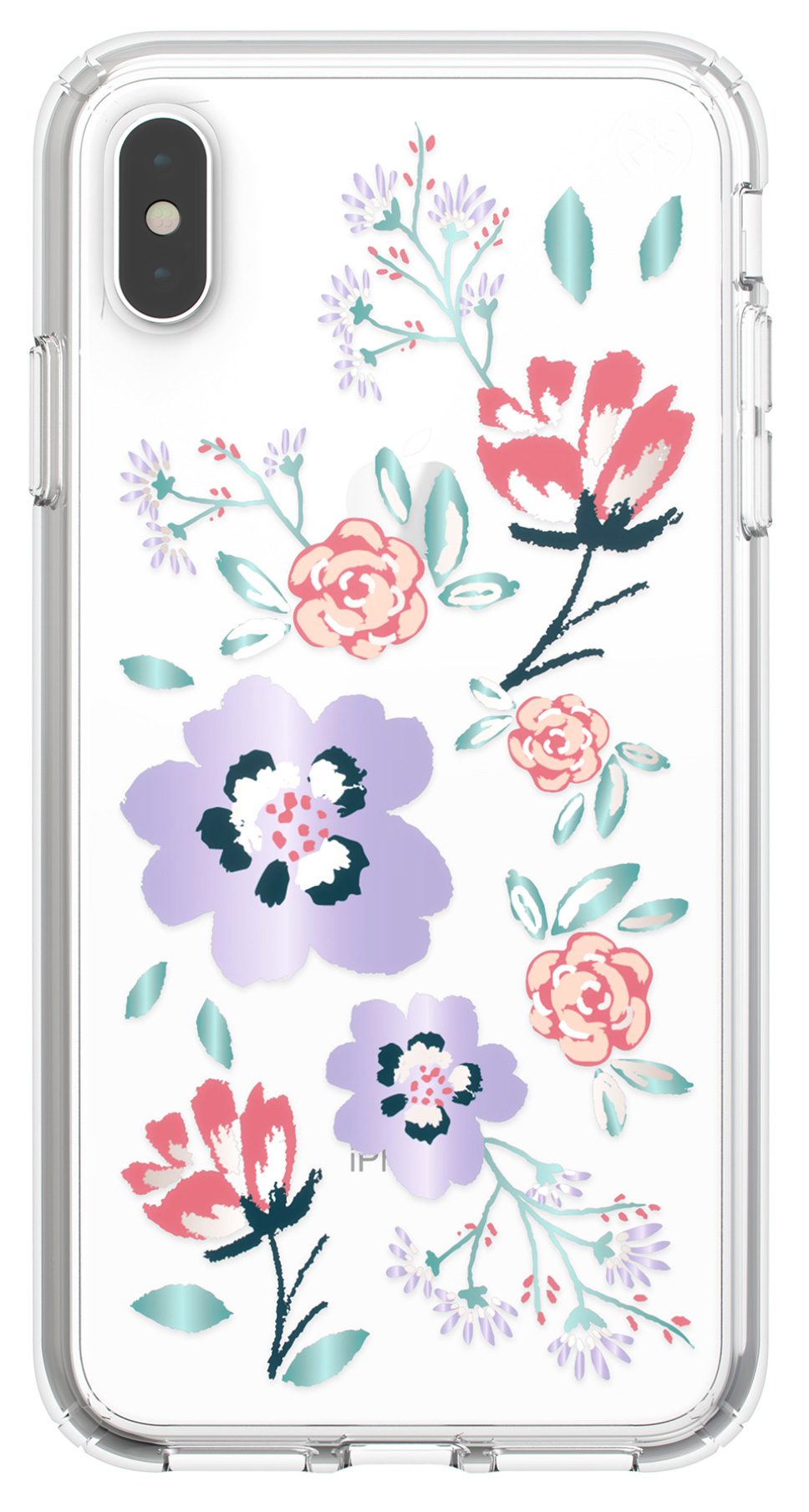 Speck Presidio Clear + Print Apple iPhone XS Max Canopyfloral Lavender/Clear – image 2