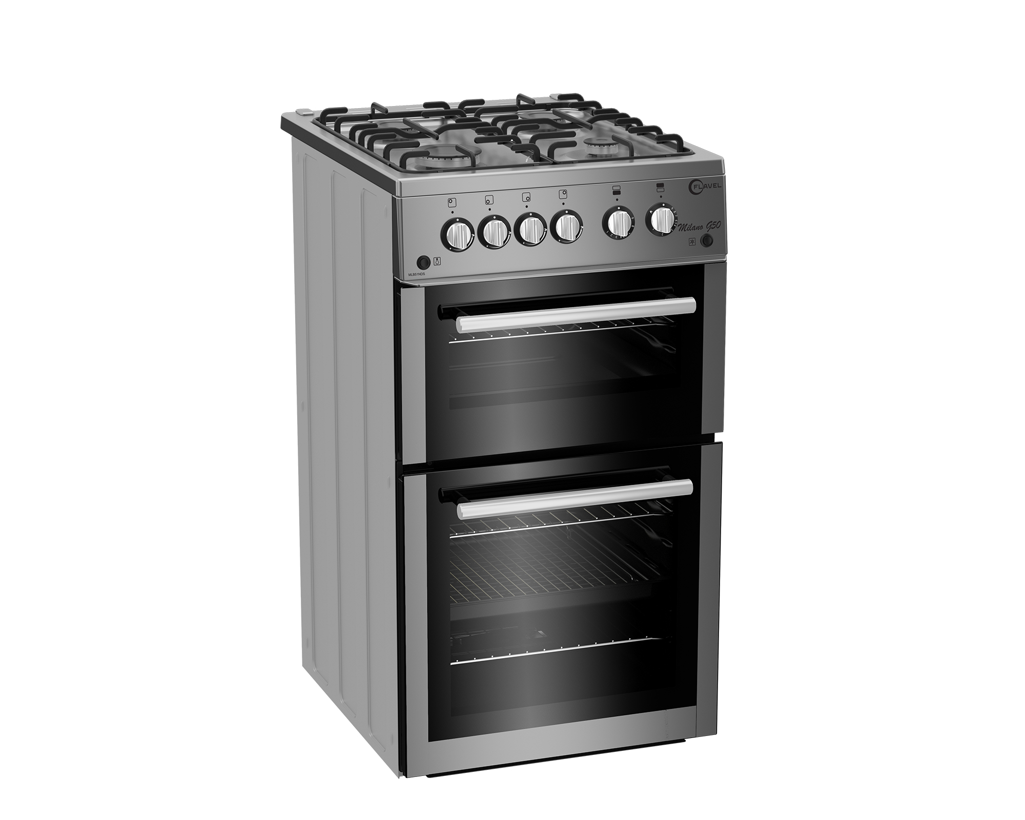 Flavel MLB51NDS cooker Freestanding cooker Gas Silver – image 2