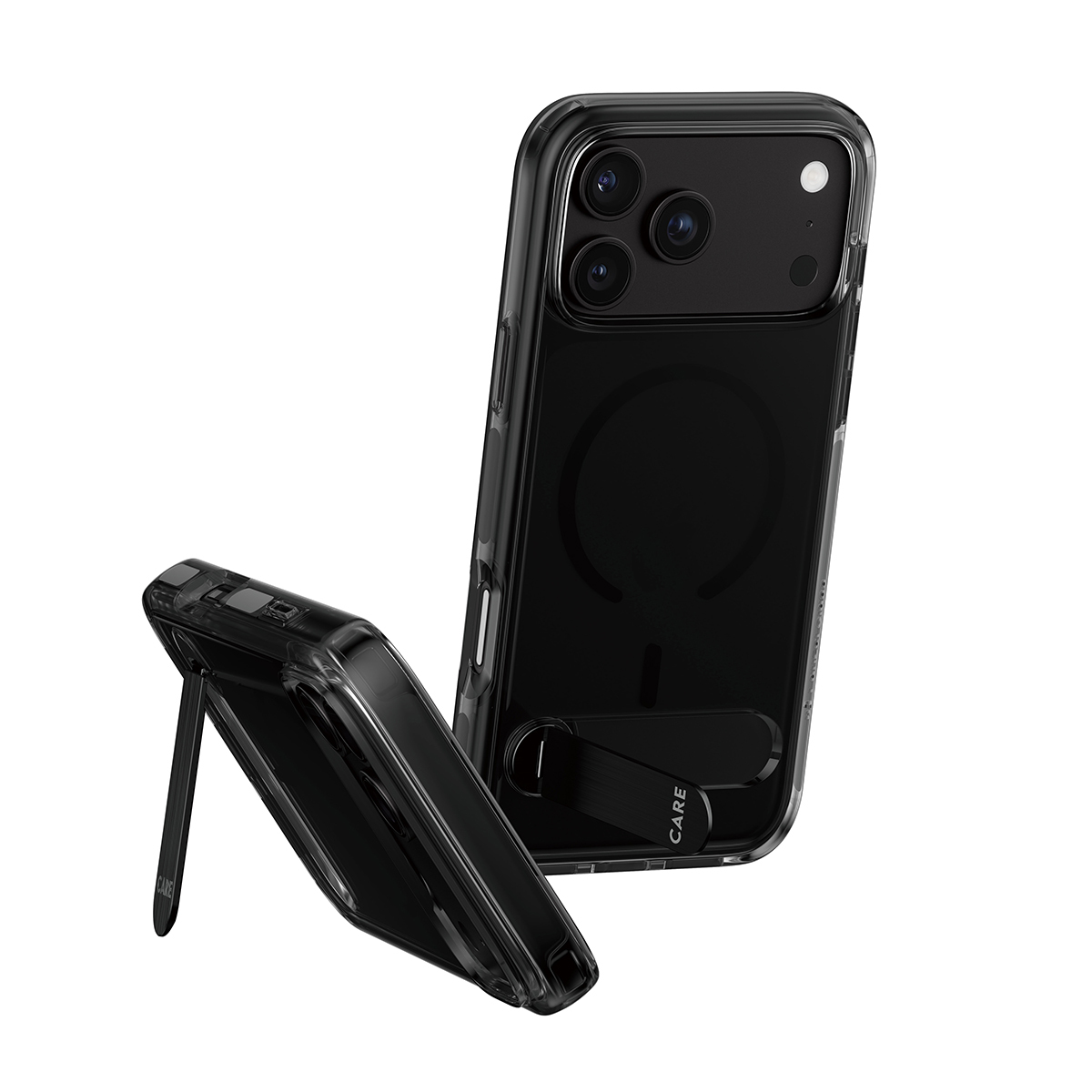 PanzerGlass CARE™ by PanzerGlass® Kickstand Case Smokey w. Black MagSafe iPhone 18 Pro Max | 17 Pro Max – image 1