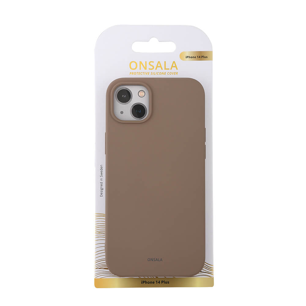 Onsala Phone Case Silicone Summer Sand - iPhone 14 Plus – image 2