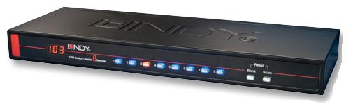 Lindy KVM Switch Classic 8 Remote Einfaches Servermanagement