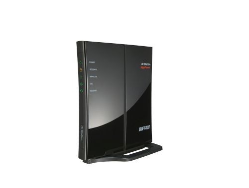 Buffalo WBMR-HP-GN wireless router Black