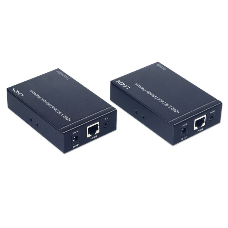 Lindy 38009 AV extender AV transmitter & receiver Black – image 2