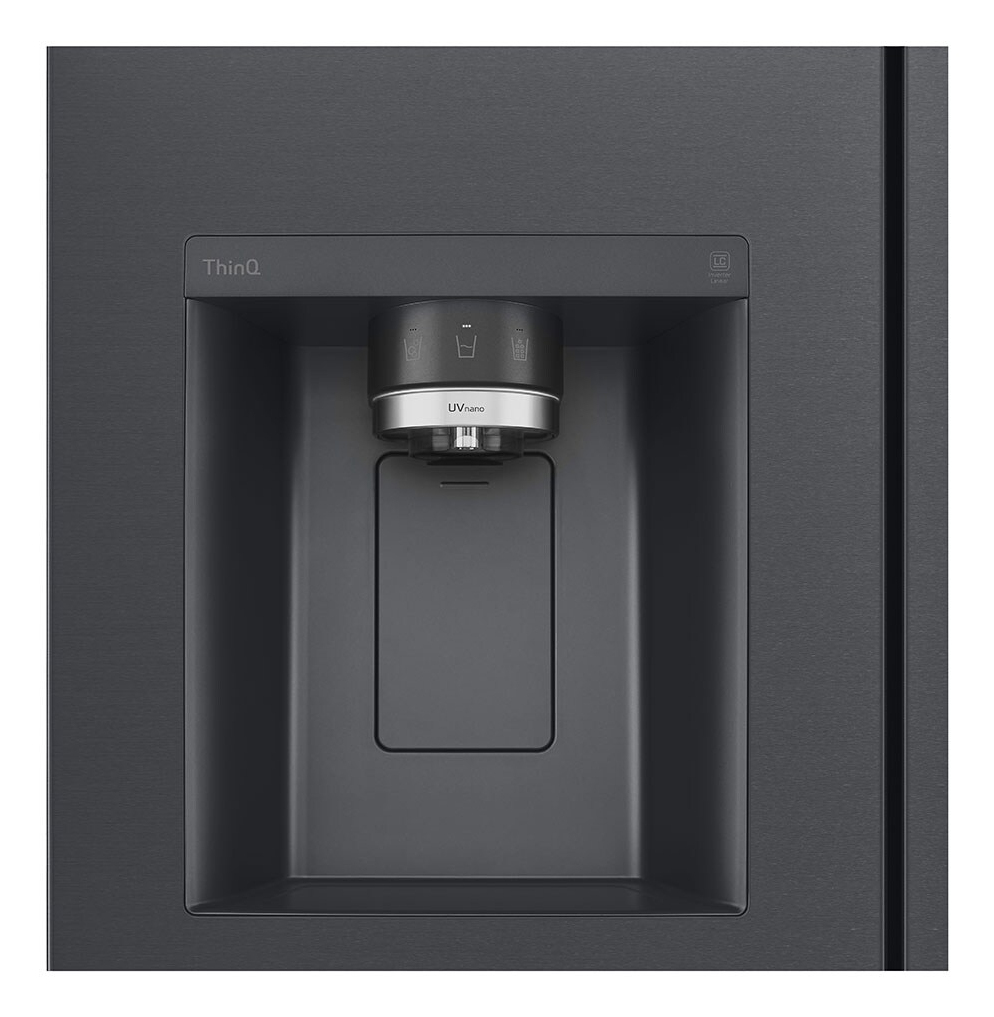 LG GSJV90MCDE side-by-side refrigerator Freestanding – image 9