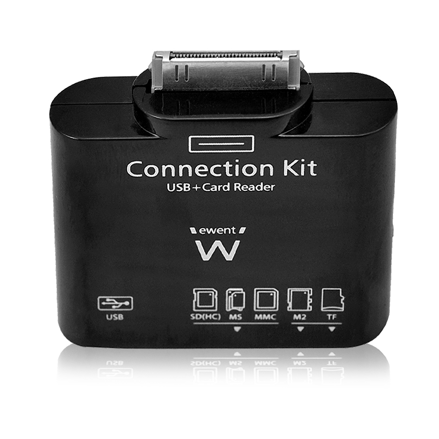Ewent EW1067 card reader Samsung 30-pin Black – image 2