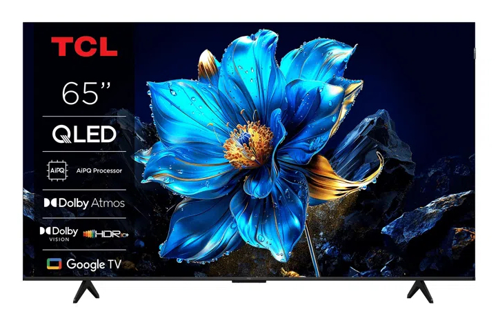TCL 65C61B TV QLED 65 (164 cm) 4K UHD 3840x2160 HDR10 Google TV 3xHDMI 2.1 WiFi — photo 1