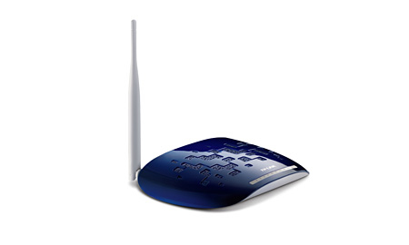 TP-Link TD-W8950N wireless router Fast Ethernet Blue, White – image 2