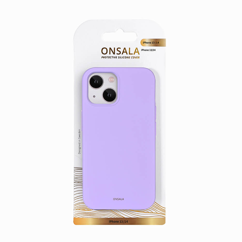 Onsala Phone Case Silicone Purple - iPhone 13 /14 – image 2