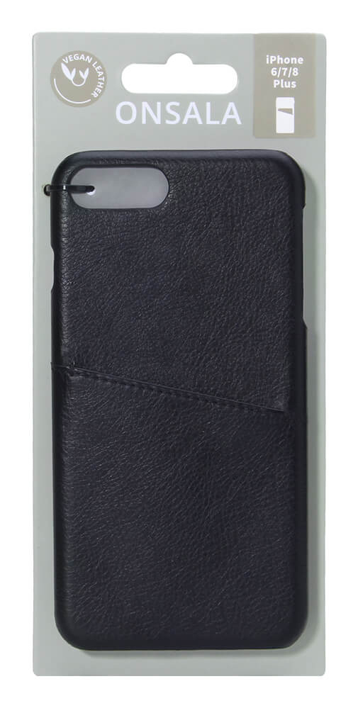 Onsala Mobilecover Black iPhone 6/7/8 Plus Creditcard Pocket – image 2
