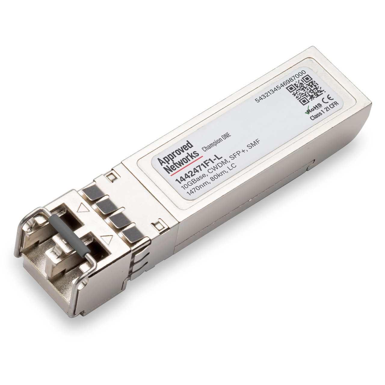 Legrand 1442471F1-L network transceiver module Fiber optic 10000 Mbit/s SFP+ 1470 nm