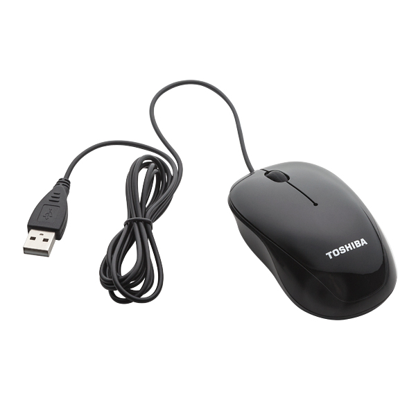 Dynabook U55 mouse Office Right-hand USB Type-A Optical 1600 DPI