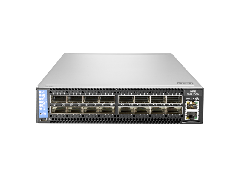 HP E SN2100M 100GBE 16QSFP28 REMAN SWITCH – image 2