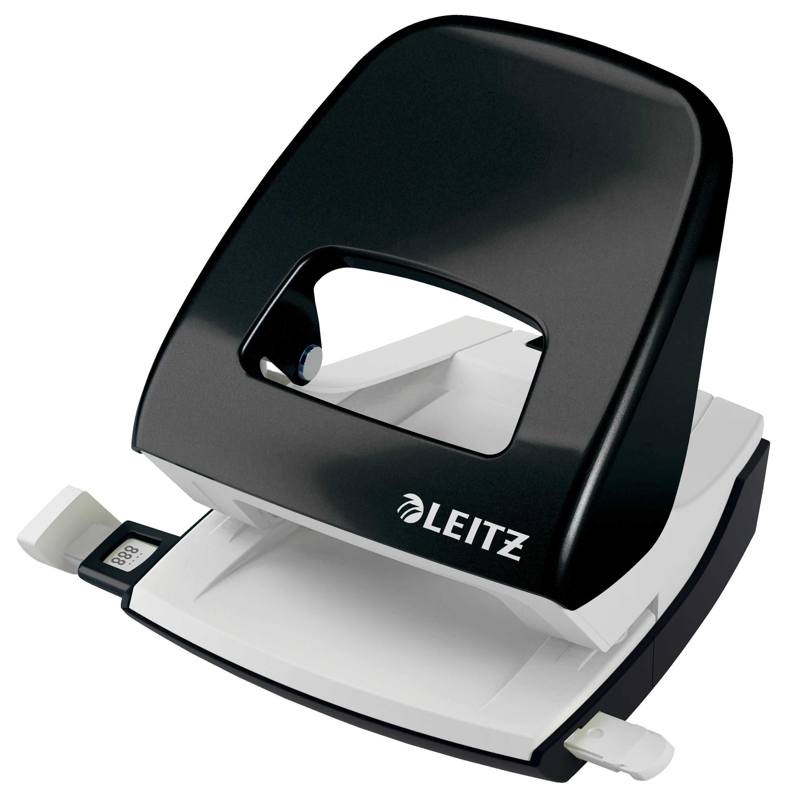 Leitz 5008 WOW Delici, Metal, 2 Delik, 30 Yaprak, Siyah