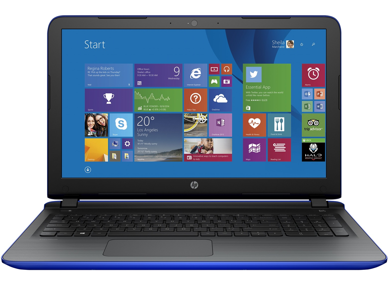 HP Pavilion 15-ab011nd Intel® Pentium® 3825U Laptop – image 1