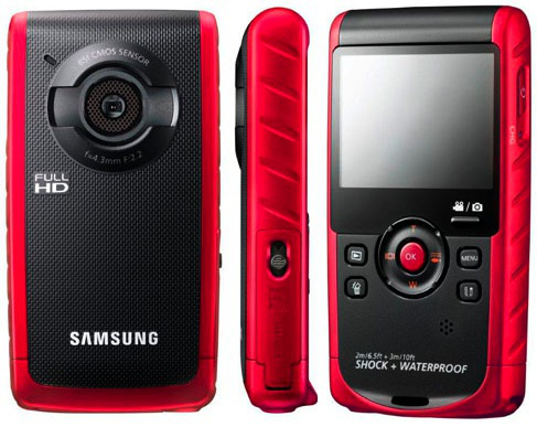 Samsung HMX-W200RP camcorder – image 2