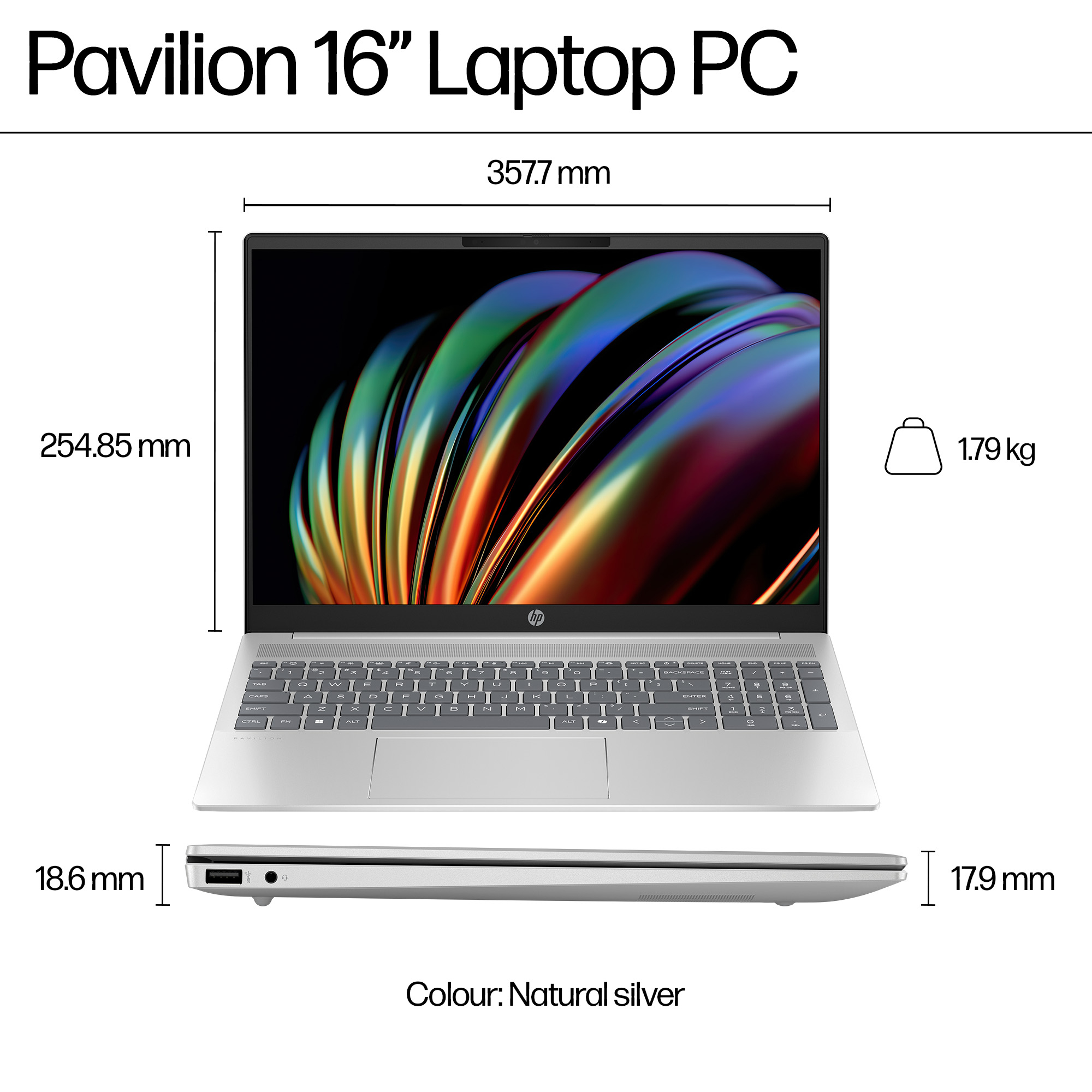 HP Pavilion 16-af0006na Intel Core Ultra 5 125U Laptop – image 6