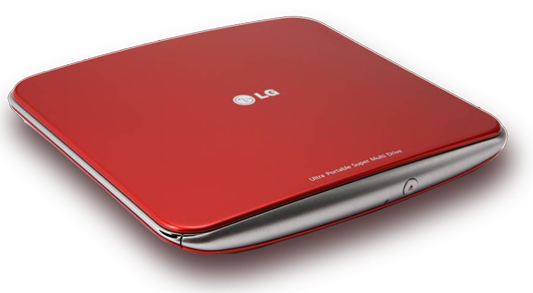 LG GP40NR10 optical disc drive Red – image 1