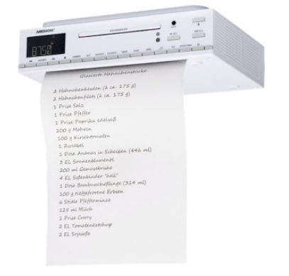 MEDION E66281 Personal Analog White – image 3