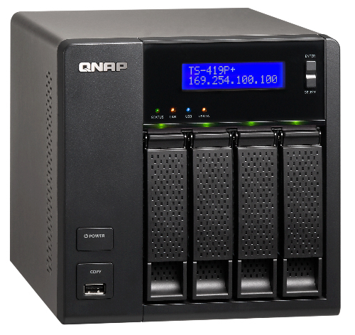 QNAP TS-419P+ Turbo NAS