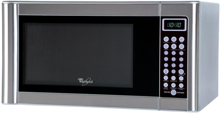 Whirlpool WM1010S microwave Black, Stainless steel