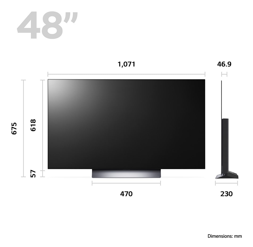 LG OLED evo OLED48C34LA – image 5