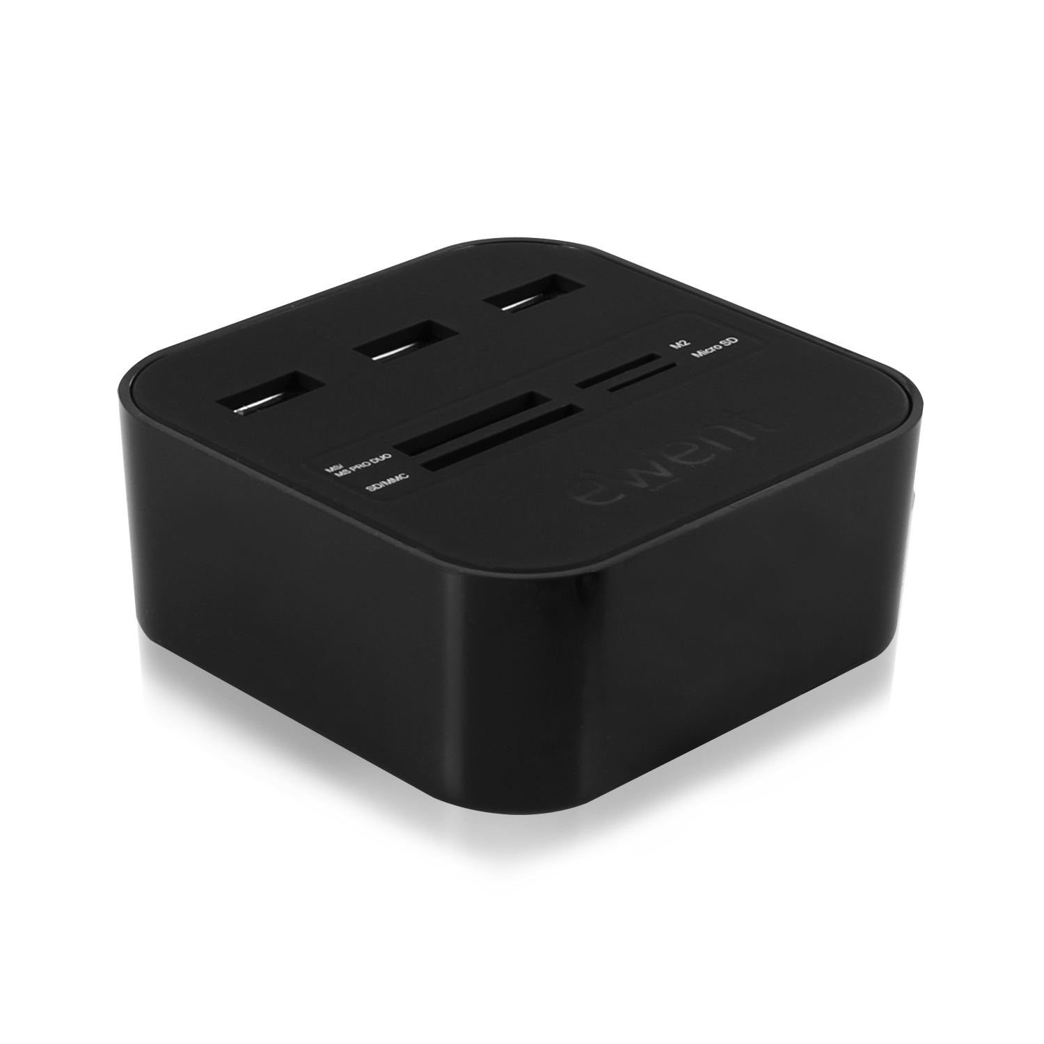 Ewent EW1044 card reader USB 2.0 Black